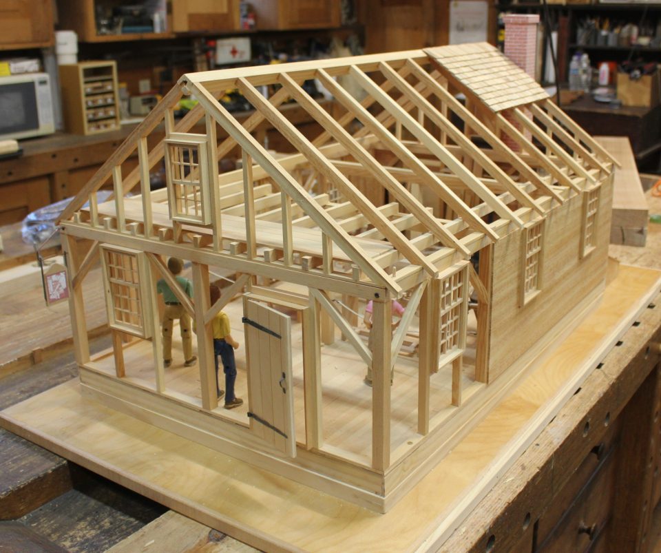 Scale Model of the Cabinetmaking Shop