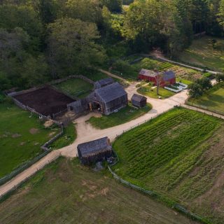 Freeman Farm from above