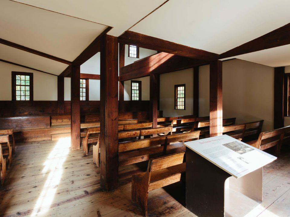 Friends Meetinghouse Interior