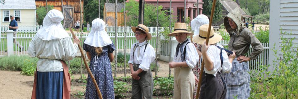 Working in the Garden