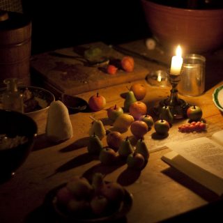 marzipan by candlelight